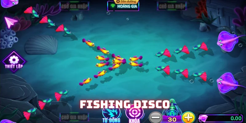 Tựa game Fishing Disco thu hút hàng triệu hội viên